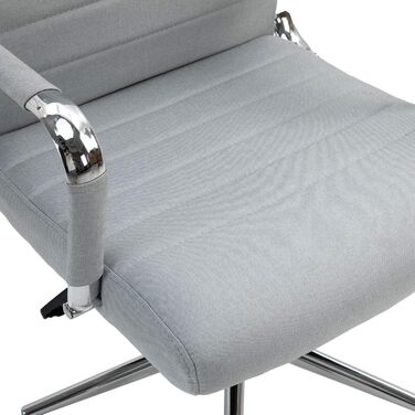 Офісне крісло SVITA Comfort: поворотне, для керівника, для офісу, сірий, тканина