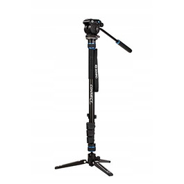 Відеомонопод Benro Connect з гідравлічною відеоголовкою S2 PRO (пласка основа)