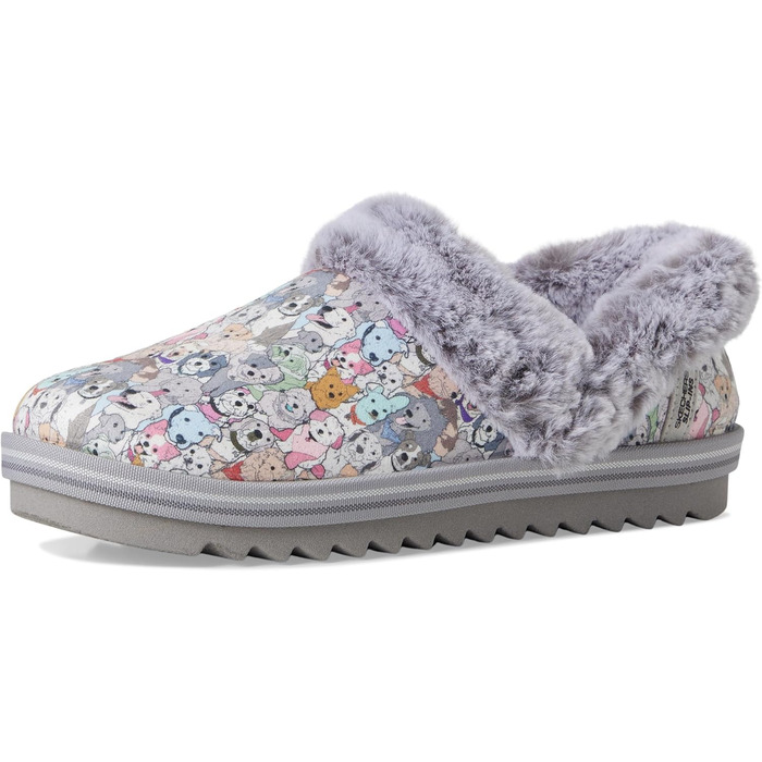 Домашні тапочки Skechers Bobs Cozy Kiss - Paw Jams, сірі, 41 EU