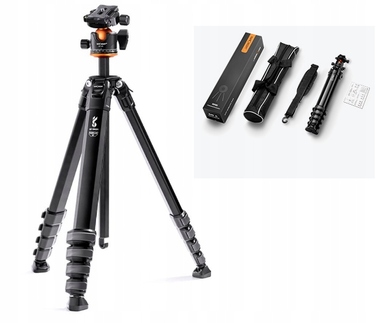 Штатив K&F Concept KF09.105, 178 см, чорний