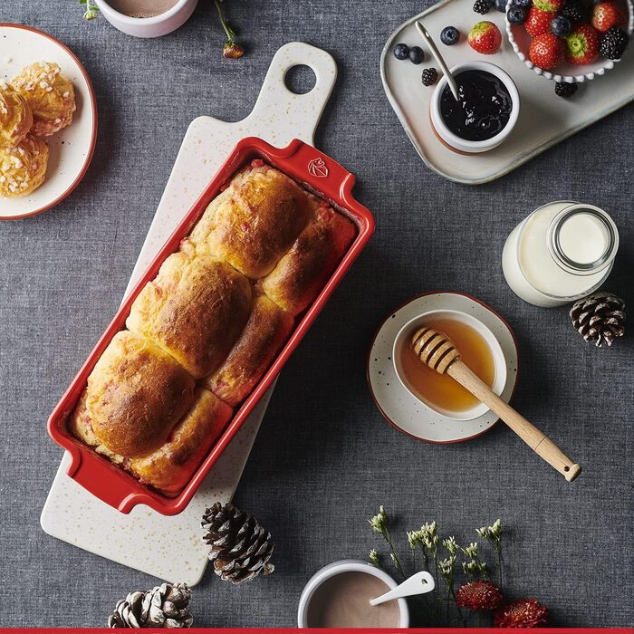 Peugeot Appolia Cake Tin, Square, 31cm, Ecru, made of ceramic, 60503