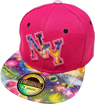 Кепка Snapback USA з графіті стилем, рожевий, універсальний розмір