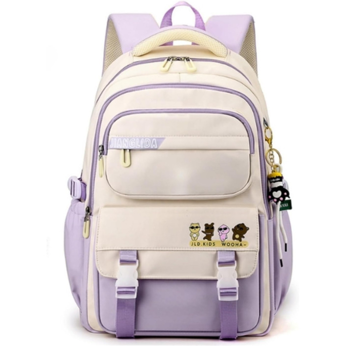 Шкільний рюкзак IvyH для дівчаток та хлопчиків, 15.6