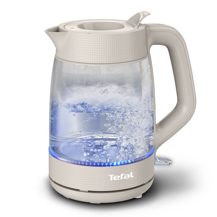 Електричний чайник Tefal KO2G0BE0, 2000 Вт, 1,7 л, прозорий