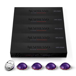 Кава Nespresso Vertuo Altissio Decaffeinato, без кофеїну, інтенсивність 9, для еспресо 40 мл, 50 капсул (50 шт. Altissio Decaffeinato 70 г)
