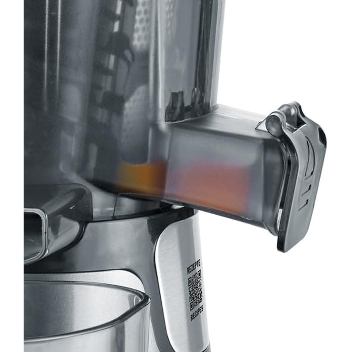 Електрична повільна соковижималка Severin для овочів та фруктів, Slow Juicer, 1.0 л
