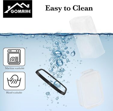 Набір контейнерів для зберігання GoMaihe, 2.5л*6 шт + 5.2л*4 шт. Герметичні контейнери для кухні, органайзери для продуктів, зберігання круп, кави, макаронів