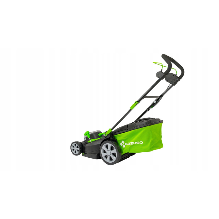 Акумуляторна газонокосарка Greenso UAO012 20V, робоча ширина 37 см, 2x4,0 Аг