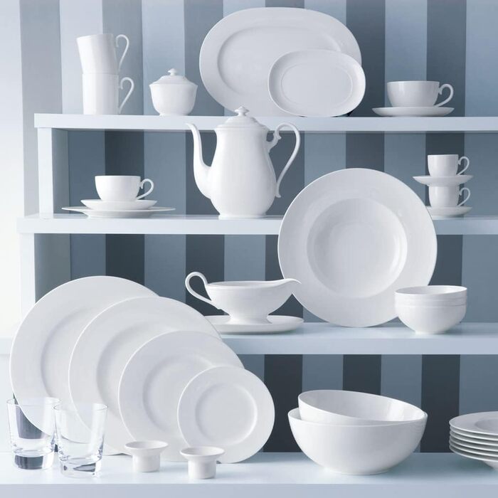 Villeroy & Boch – Royal Sauciere Lid with Handle White, Dishwasher Safe, Sauce Pot, Saucepan for Sauces and Dips, Tableware, Premium Bone China