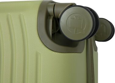 Чемодан Hauptstadtkoffer Mitte (Kiwi, Set S+M+L) – великий, 77 см, 130 л, TSA, 4 колеса, розширення об'єму