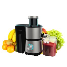 Компактний орбітальний міксер Cecotec Juice&Fresh 400 Titan White, 400 Вт, титанове покриття, 20000 об/хв, 2 швидкості, білий/чорний