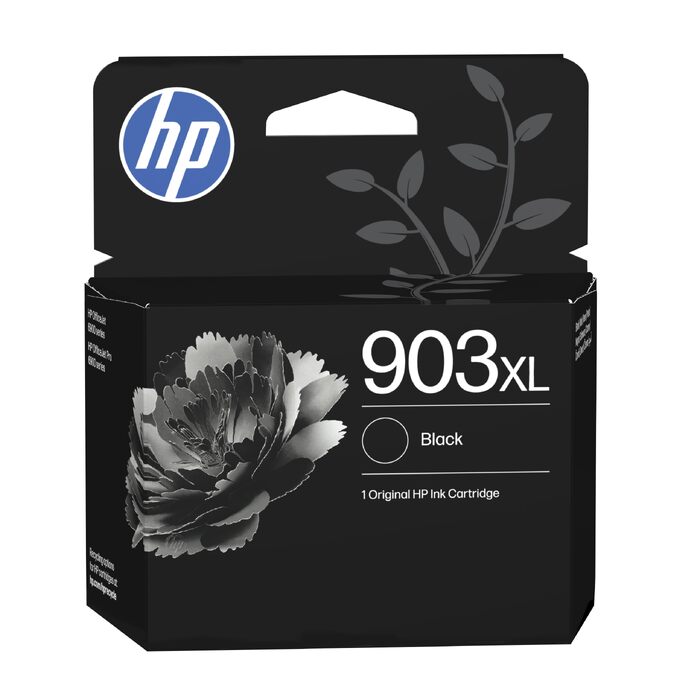 Оригінальний чорний картридж HP 903XL для принтера, підвищена ємність (нова версія)