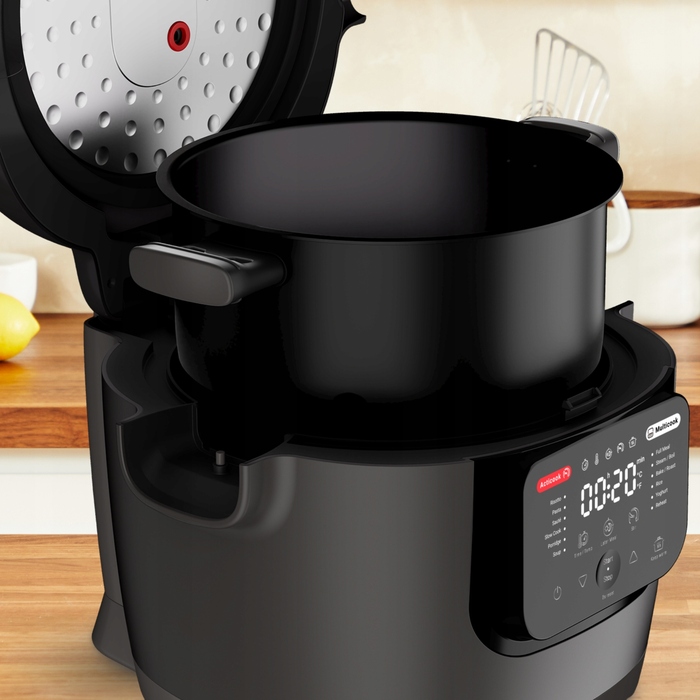 Мультиварка-тушківець Tefal Multicook&Stir MY720B, 6 л, 12 програм, функція перемішування