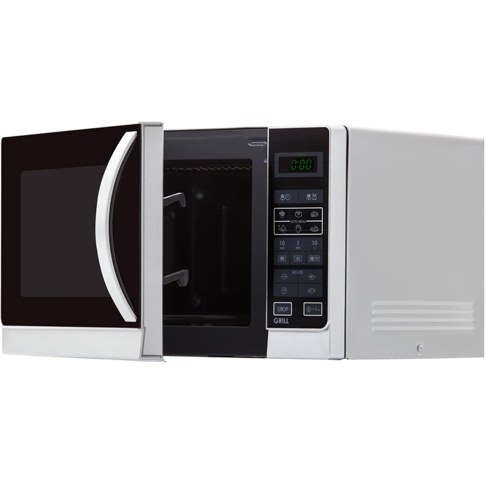 Мікрохвильова піч Sharp R742WW 2-в-1 з грилем, 25 л, 900 Вт, білий