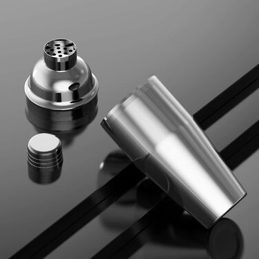 Набір для приготування коктейлів LUCKYGOOBO: професійний шейкер для бармена з підставкою (12 предметів) для Мартіні та інших напоїв