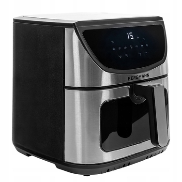 Аерофритюрниця Bergmann 8L Air Fryer 1800W 7в1 з сенсорною панеллю