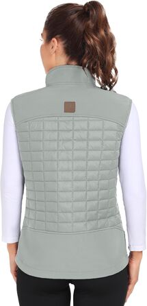 Жіноча тепла куртка Little Donkey Andy Puffer Wete для активного відпочинку, хайкінгу та бігу (XS, світло-сірий)