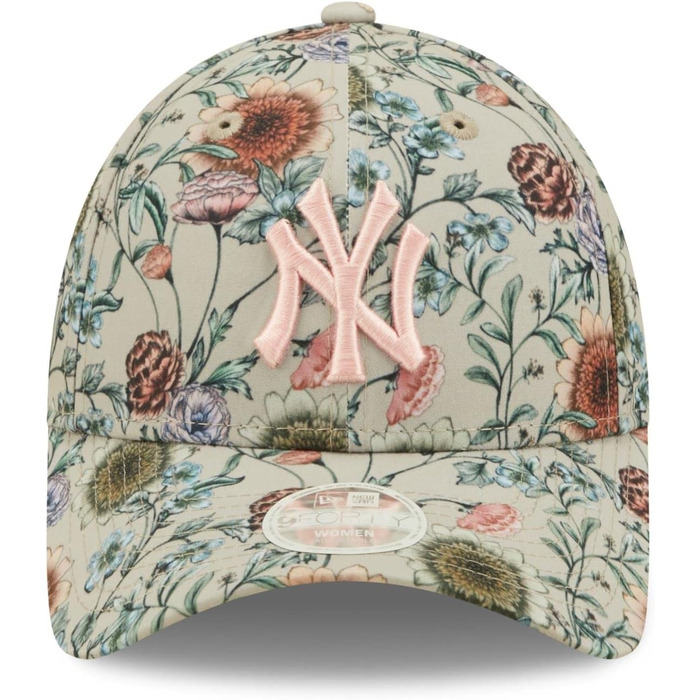 Кепка New Era New York Yankees MLB Floral Stone 9Forty регульована бежева