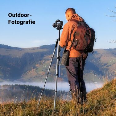 Штатив для камери UGREEN 53.5-175 см, легкий та портативний, з тримачем для смартфона та чохлом для DSLR, Canon, Nikon, Action Camera