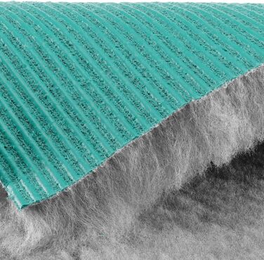 Медична лежанка для собак Premium - ковдра для собак: неслизька, вологопоглинаюча, дихаюча та пральна (сіра, 70 x 100 см)