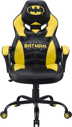 Дитяче ігрове крісло Subsonic Batman, офіційна ліцензія DC Comics, для геймерів та офісу