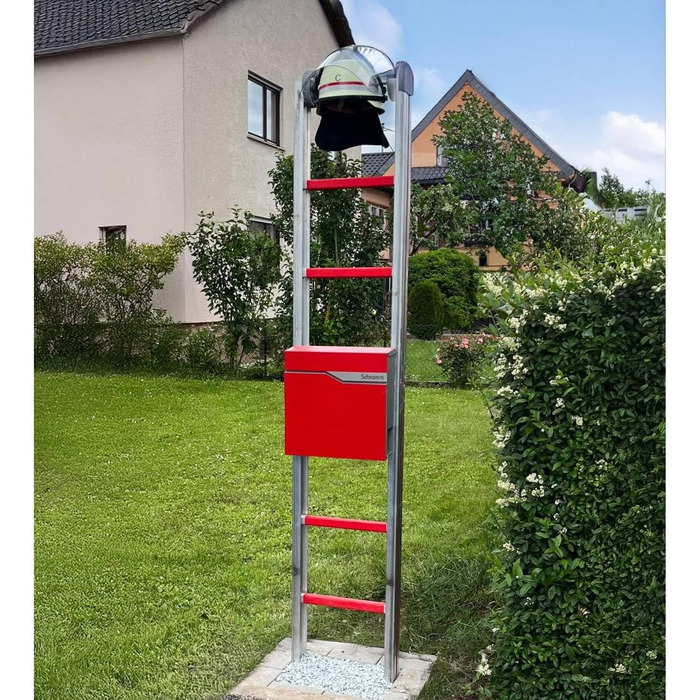 Поштова скринька Metzler антрацит з газетницею та табличкою для імені, RAL 7016, вулична, настінна, металева, стійка до корозії та погодних умов, сучасний дизайн 37x37x10.5 см