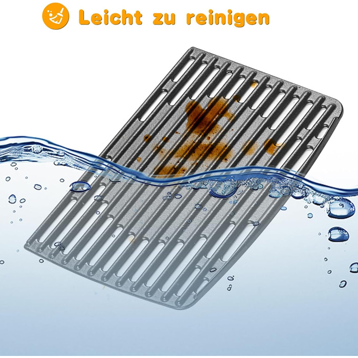 Решітка для гриля Weber Spirit 300 Series (44,5 x 30 см), чавун, сумісна з E310, E320, E330, SP310, Genesis Silver B/C, II 300