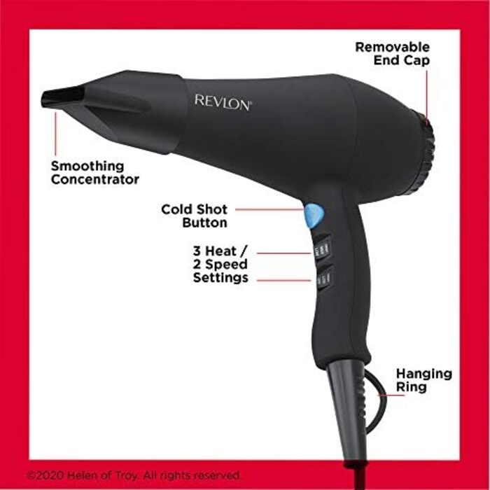 Фен Revlon Perfect Heat 2000W Smooth Brilliance з AC-мотором RVDR5251