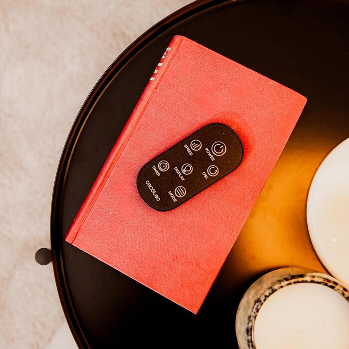 Турбовентилятор Cecotec EnergySilence 9090 Skyline Ionic: 119 см, 45 Вт, іонізатор, LED-дисплей, пульт ДК, 3 режими, 12 год таймер, осциляція 70º