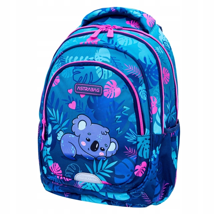 Багатофункціональний шкільний рюкзак AstraBag, синій багатоколірний, 20 л