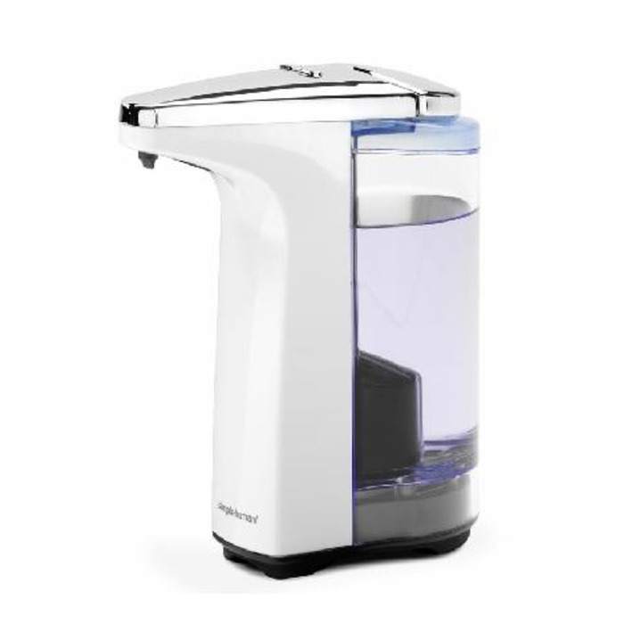 Безконтактний дозатор для мила Simplehuman, настільний, 225 мл, білий