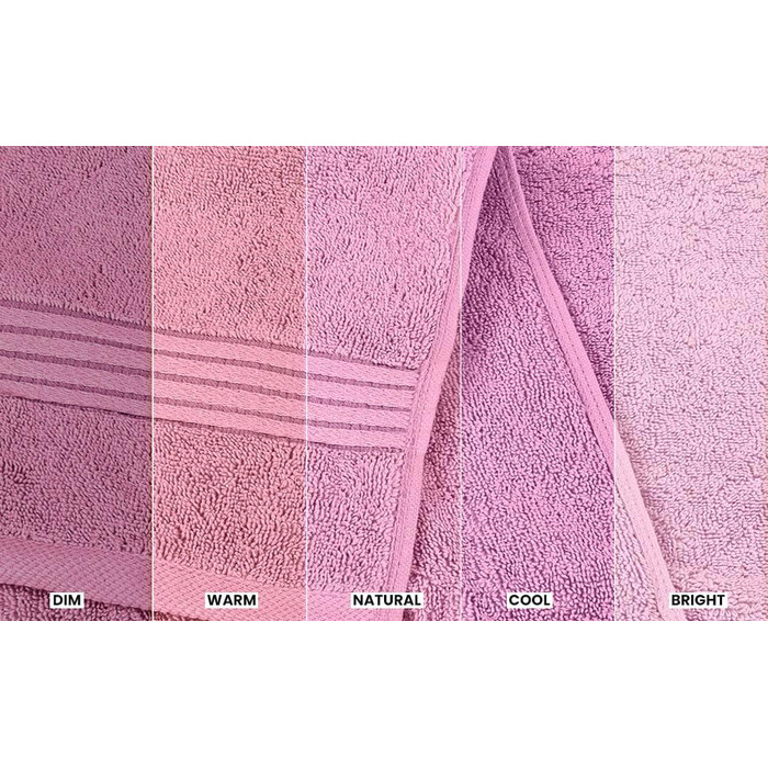 Набір рушників для ванни Utopia Towels, 100% бавовна, 8 предметів (2 великі, 2 ручні, 4 маленькі), м'які та гігроскопічні