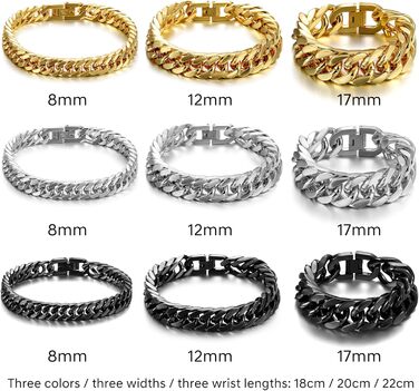 Чоловічий браслет з нержавіючої сталі 