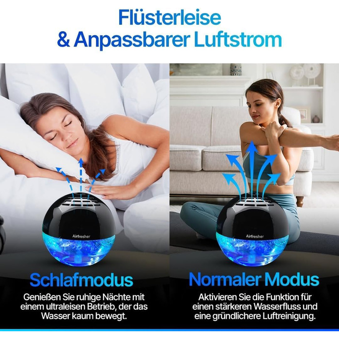 LURA Air Freshener Humidifier Diffuser Room Air Purifier with Cinnamon Leaf Oil.