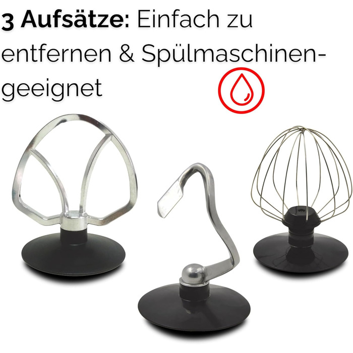 Електрична кухонна машина: міксер, тістоміс, планетарний міксер 4.5 л з пульсатором