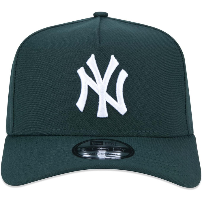 Кепка New Era MLB з регульованим розміром, бежева, логотип команди, модель 9Forty, колір Forest Green