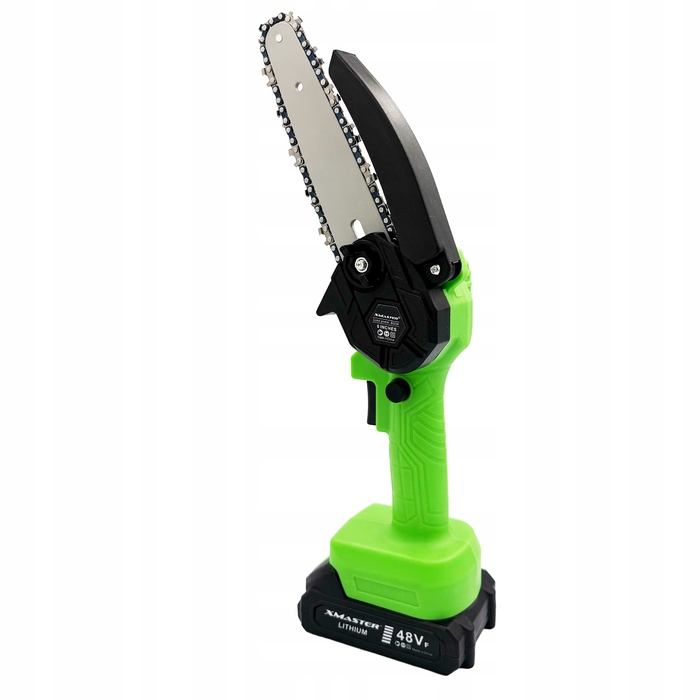 Акумуляторна ланцюгова пила XMaster 600 Вт, 16 см, з 2 акумуляторами
