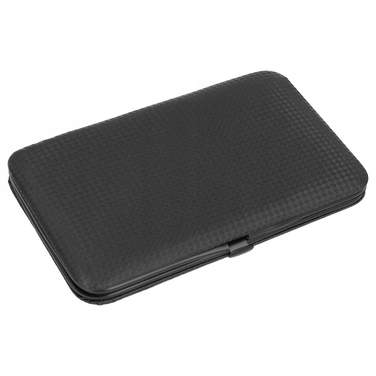 Набір для манікюру 16 предметів з футляром: кусачки, ножиці, пилки та аксесуари