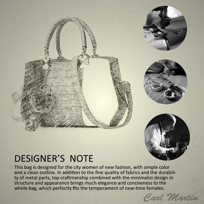 Сумка жіноча NICOLE & DORIS 2025 шкіряна чорна з пухнастим помпоном та знімним ремінцем через плече