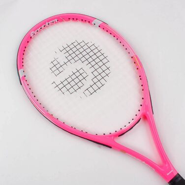 Senston Tennis Racket Set - Professional Training Racket for Women & Men with Tennis Bag, Overgrip, Vibration Dampener (Pink, 27 Inch)