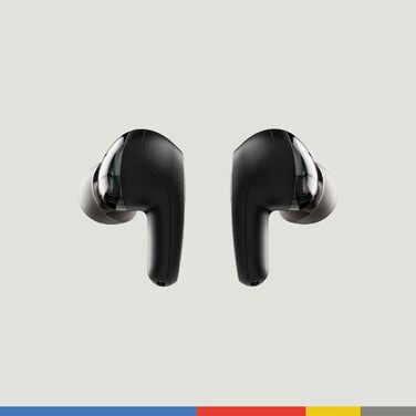 Skullcandy In-Ear Wireless навушники з шумозаглушенням, 27 годин роботи, мікрофон, сумісні з iPhone, Android та Bluetooth - (Чорний, Rail)
