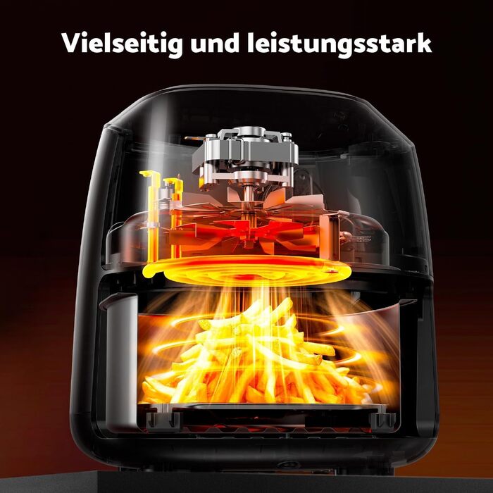 Фритюрниця Aeco Cube 2.0 Mini – компактна, 2 літри, без BPA, таймер 60 хв, антипригарне покриття, 80% менше олії, енергоефективна, з автовимкненням