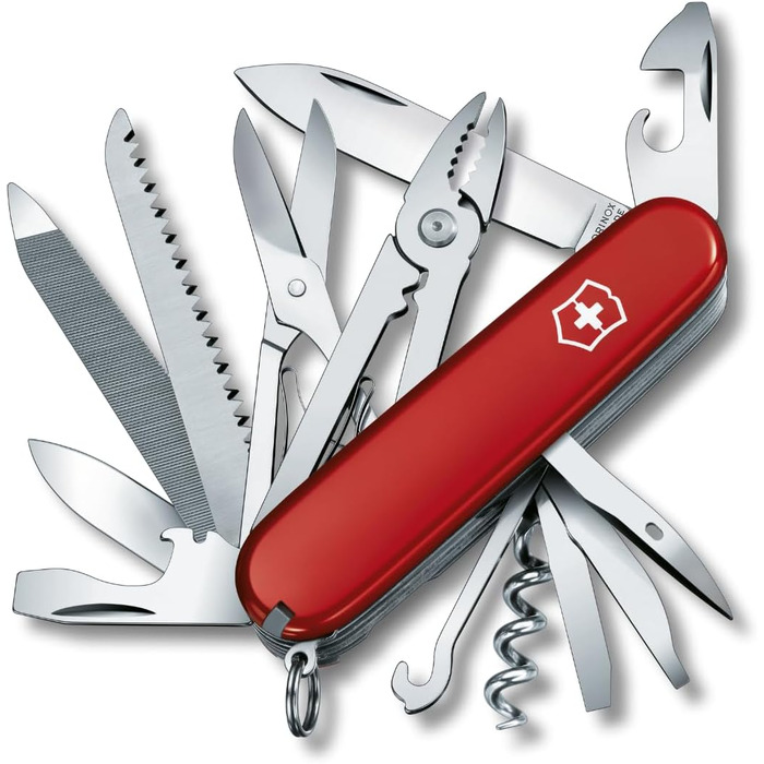 Мультитул Victorinox Handyman: 24 функції, ніж, відкривачка для консервів та корка, Швейцарський  ніж