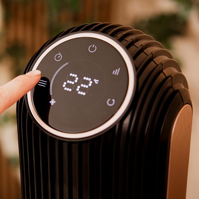 Турбовентилятор Cecotec EnergySilence 9090 Skyline Ionic: 119 см, 45 Вт, іонізатор, LED-дисплей, пульт ДК, 3 режими, 12 год таймер, осциляція 70º