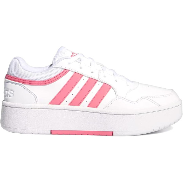 Жіночі кросівки Adidas Hoops 3.0 Bold, Cloud White/Pink Fusion, розмір 36 2/3 EU