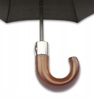Чоловіча автоматична складана парасолька F.P.Parasol MP330 з чохлом, чорна