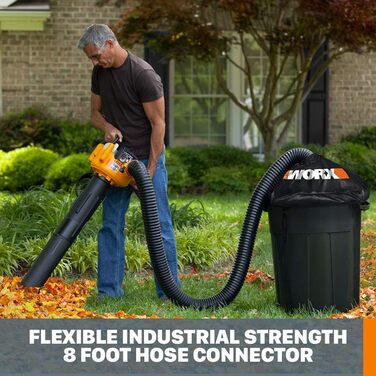 Універсальна система збору листя WORX WA4054.2 LeafPro для всіх популярних повітродувок/пилососів