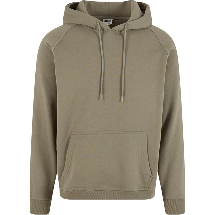 Чоловічий базовий худі Urban Classics з капюроном, колір Palegreen, розмір 5XL