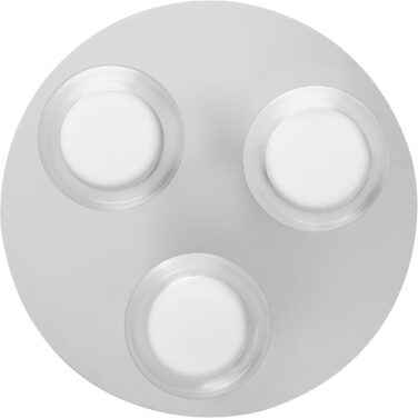 LEDVANCE Smart LED Bathroom Lamp Chrome, 18W, 1800LM, 3000-6500K, 30cm, IP44, Orbis Round Wall Light, Bathroom Light with Wi-Fi Technology, Dimmable, Controllable via App and Voice Assistants