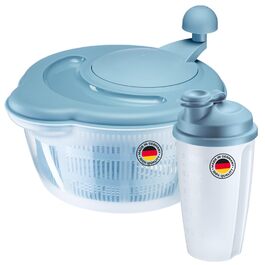 Westmark Fortuna: Салатниця-швидкообертач, 5 л, пластик, BPA-Free, блакитна